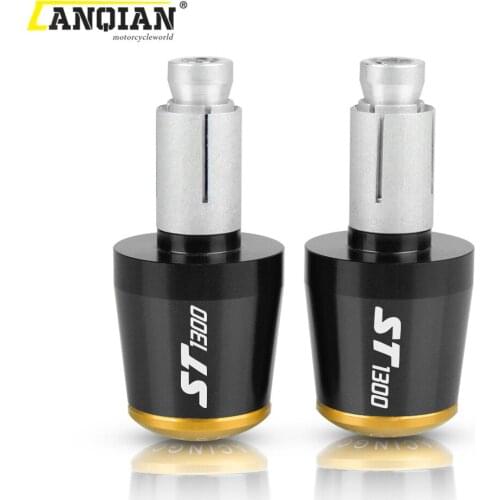 For HONDA ST 1300 2008 2009 2010 2011 2012 Motorcycle with 7/8* 22mm Hand Bar Ends Slider Handle Bar End Grips Cap Accessories