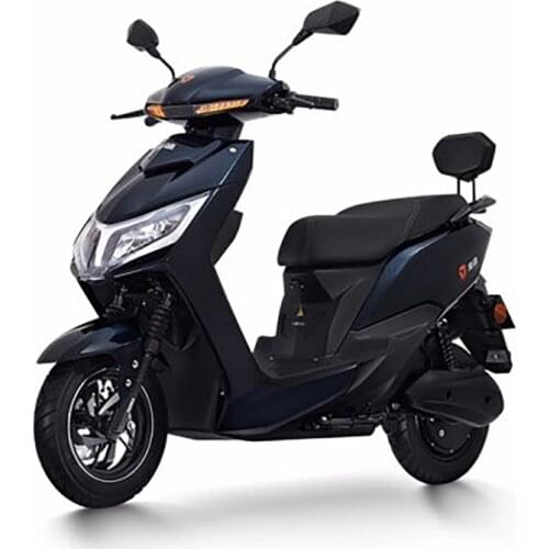 Electric car Ruizhi 60V electric toy motorcycle qualification black electric moped regular pattern