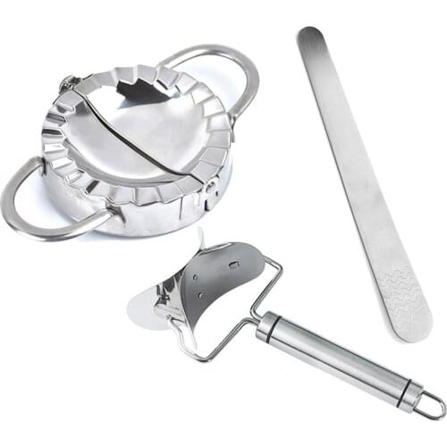 Easy DIY Dumpling Mold Dumpling Wrapper Cutter Making Machine Cooking Pastry Tool Kitchen Tools Dumpling Jiaozi Maker Device