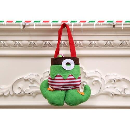 Elf Bags Backpack Birthday Party Gift Plush Backpack Christmas Gift Bags Xmas Gift