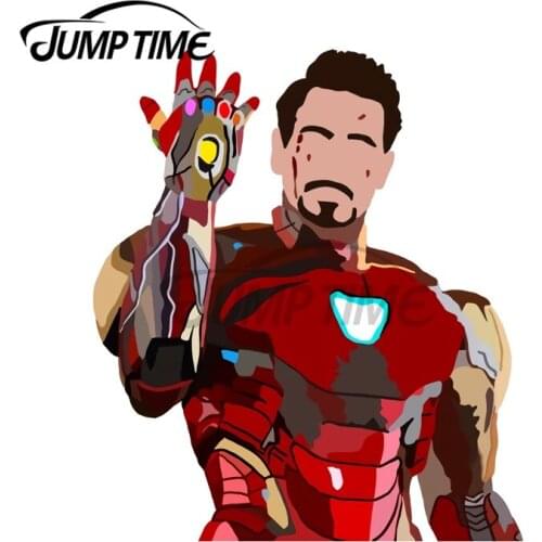 JumpTime 13 x 12.5cm For The Last Snap Bumper Car Stickers Refrigerator Vinyl Decal Occlusion Scratch Anime Car Assessoires