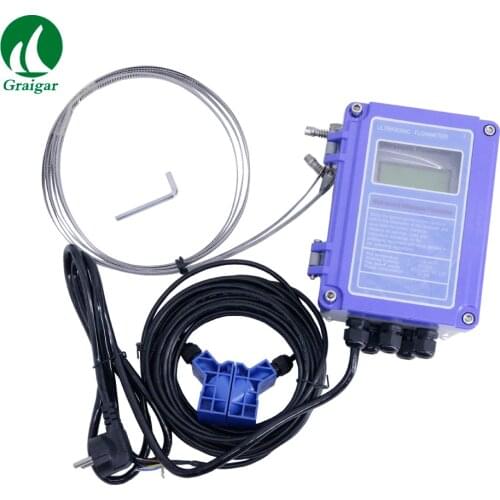 Wall Mounted Ultrasonic Flowmeter MHC-3000B Flow Meter with L2 Sensor Measuring Range DN50-700mm
