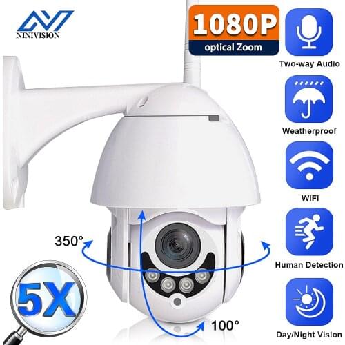 NINIVISION CCTV Cameras With Motion Sensor