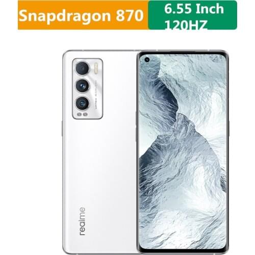 Original Realme GT Master Explore Edition 5G Mobile Phone NFC 50MP IMX766 Camera 6.55" AMOLED 120HZ Snapdragon 870 65W Charger