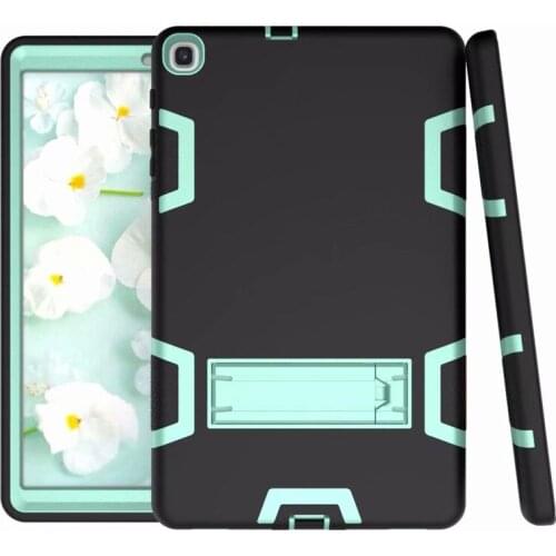 Shockproof Case for Samsung Galaxy Tab A 10.1 2019 T510 T515 Kids Armor Heavy Duty Silicon Hard Protective Cover Case + FilmPen