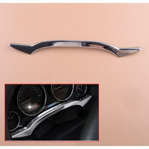 Silver Car Interior Instrument Panel Cover Dash Board Trim Frame Fit For Jeep Patriot Compass 2011 2012 2013 2014 2015 2016