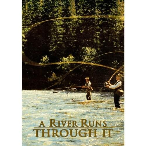 A River Runs Through It Movie Art Film Print Silk Poster Home Wall Decor 24x36inch