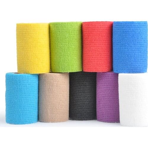 7.5CM*4.5m Sport Tape Waterproof Kinesiotape Athletic Kinesiology Elastic Bandage Self Adhesive Wrap Knee Muscle Kinesiotaping