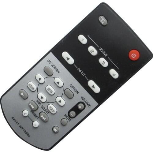 Simplified Remote Control For Yamaha RX-A1010 RAV41 WY199800 RX-A2010 RX-A2010BL RX-A3010 RX-A3010BL RX-A1010BL A/V AV Receiver