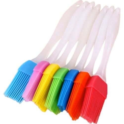 1 PCS Newest Silicone Baking Bakeware Bread Cook Brushes Pastry Oil BBQ Basting Brush Tool Kitchen Accessories Gadget Brushes