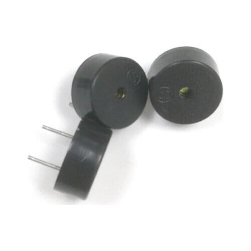 New 10PCS AC1255A passive buzzer durable electronic buzzer alarm 12*5.5mm pin spacing 6.5mm