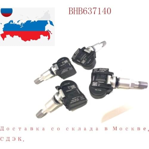 4pcs 433MHZ Tire Pressure Sensor BHB637140 For Mazda 2 3 5 6 CX-5 CX-7 CX-9 MX-5 BHB637140 P337140 BBP337140B