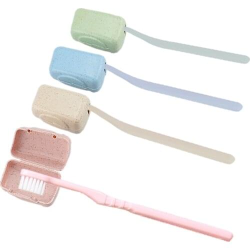 4 pcs Travel portable toothbrush protector travel small hood with cover