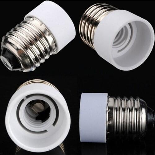 5X E27 to E14 Adapter Lamp Holder Converter Base Fixture E26 E27 to E14 Standard Screw-in Bulb Socket High Quality Connector