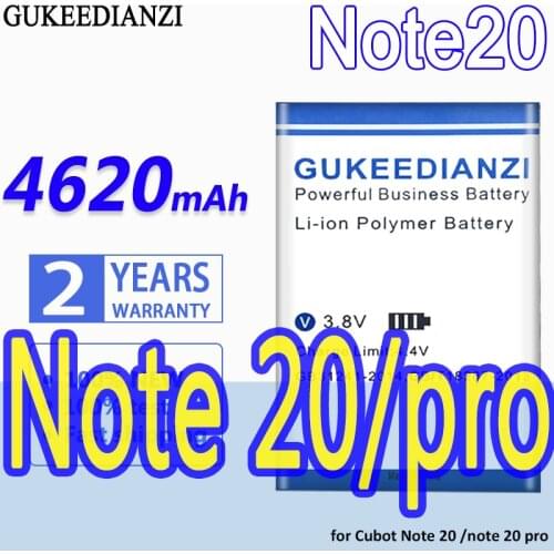 GUKEEDIANZI High Capacity Battery 4620mAh for Cubot Note 20 /note 20 pro Bateria
