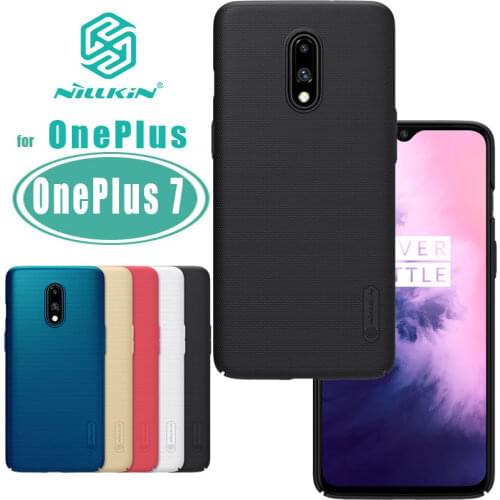 1+ 7 case for OnePlus 7 case cover OnePlus 7 back cover Super Frosted shockproof case coque capas for OnePlus 7 Nillkin case