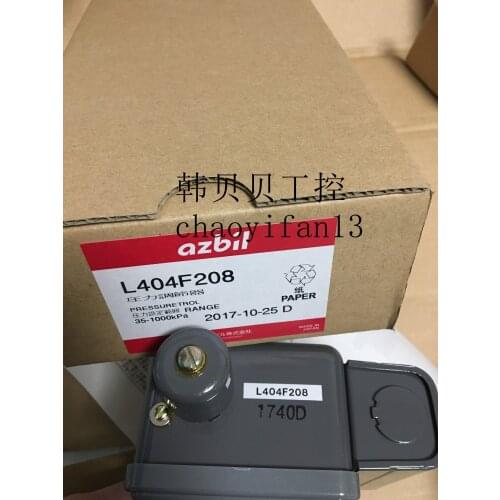 Yamatake azbil pressure controller pressure sensor L404F208