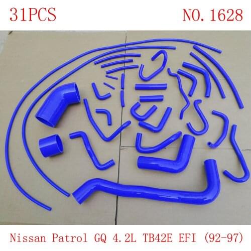 For Nissan Nissan Patrol GQ 4.2 EFi TB42E Radiator Heater Oil Cooler Air Intake Hose Duct 21503-01J00 21501-01J00 92400-32J00