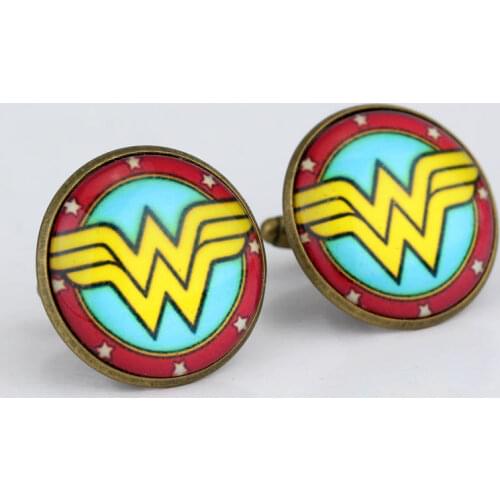 Dongsheng Game Cufflinks Triforce Cuff Links Vintage Antique Gold Cufflink -40