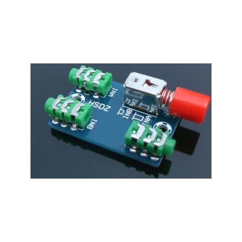 Audio Switching Board A / B TWO Audio Input Block Optional Select Output Type Module Button Switch Output Input Model BOARD