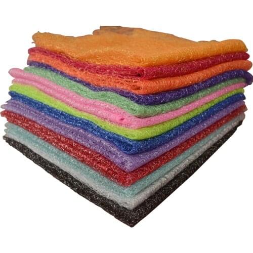 Lurex messy web fabric spider web hollow lace messy net yarn pure color handmade diy/golden thread net yarn