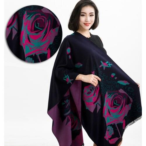 Fashion Winter National Scarf Women Cashmere Warm Pashmina Foulard Lady Luxury Scarves Thick Soft Bufanda Shawls Wraps 2020 New