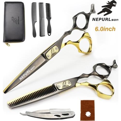 4.0 inch gold hairdressing scissors bangs shears eyebrows scissors unique hairdressing scissors hair styling tools