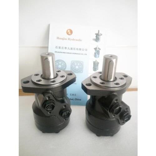 Low Speed High Torque Hydraulic Motor HP500 MLHP500 2 hole mounting Shaft25.4mm Parallel key 6.35x6.35x31.75