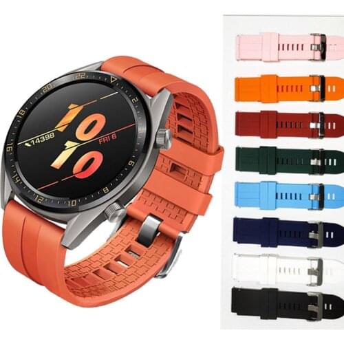 Sport Watchband for Xiaomi Huami Amazfit GTR 47mm 42mm Smart Watch Strap 20mm 22mm silicon bracelet for Huawei Watch GT band men