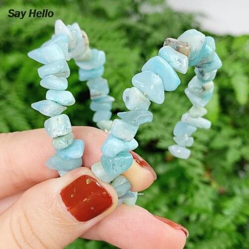 SAY HELLO Natural Stone Small Gravel Hoop Earrings for Women Big Circle Earrings Jewelry Boucle D'oreille Femme K4287
