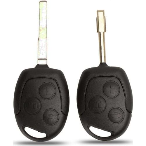 Kutery 3 Buttons Replacement Remote Car Key Shell Case Fob For Ford Focus Mondeo Fusion Fiesta KA