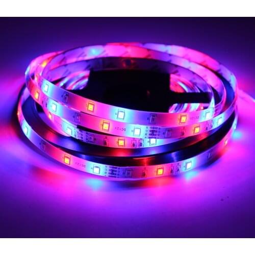 12V RGB Led Strip Light Kit SMD 2835 DC Room Wifi Led Strip TV Backlight Waterproof 5M 10M 60LED/M Adapter IR Controller Set
