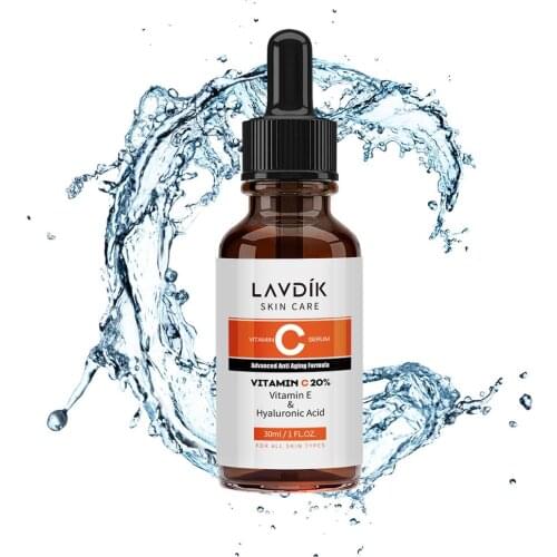 Face Serum Vitamin C E Serum Hyaluronic Acid Skin Care Moisturizing Whitening Anti-Aging Lift Firming Facial Care Essence