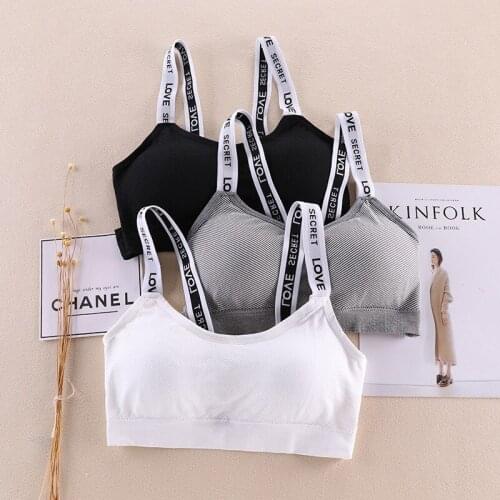 AfroditaUme Women Bandage Crop Top Striped Padded Bra Tank Top Vest Fitness Stretch Womens genie Workout Bras