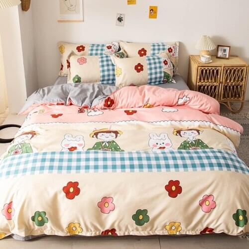 Coziness for The House Bed Cover Set Bedding Set Luxury Egypti...bedding Set Queen Covers 2-seater Beds King Bedding Set