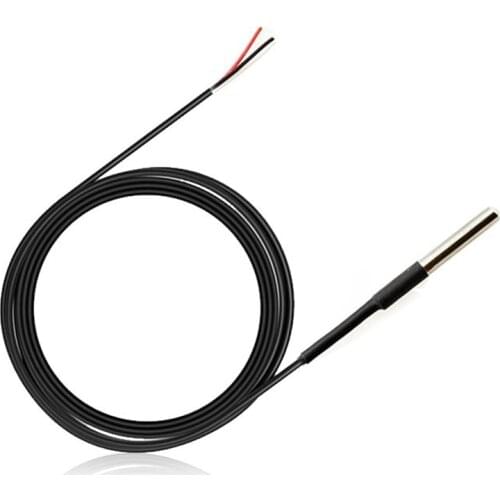 Elecrow 5Pcs/lot DS18B20 Waterproof Temperature Sensor Digital One Wire Thermistor Temperature Wire Cable Length 90cm