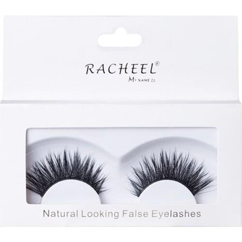 1 PAIR natural false eyelashes fake lashes long makeup 3d mink eyelashes for Long Eyelash Extension