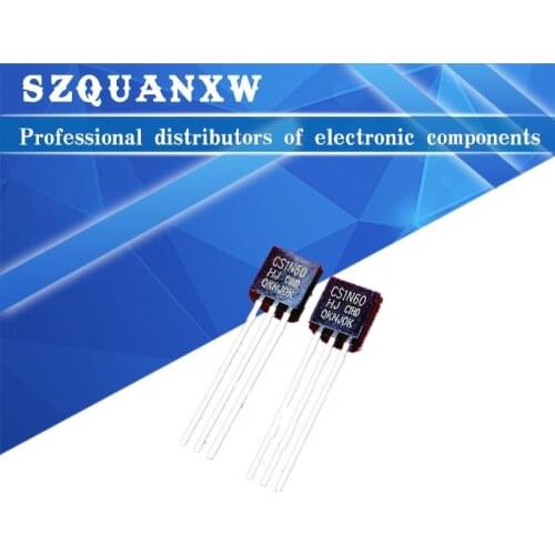 10PCS CS1N60 1N60 TO-92 N-Channel Power MOSFET 0.8A 600V