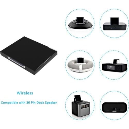 30pin Receptor Bluetooth For Apple Speaker Bluetooth Receiver Audio Adapter Bluetooth2.0 Music Receiver Audio Transmitter