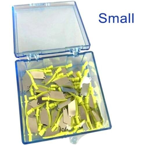 Dental material wedge-shaped protective sheet filling material to protect the adjacent teeth 50PCS