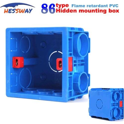 86 type dark wall switch box for Universal Junction Box