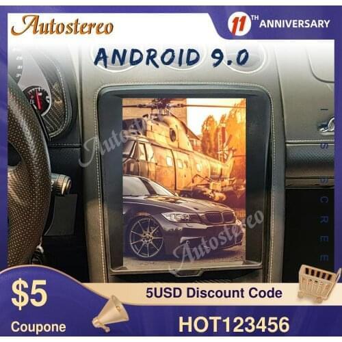 Tesla Style Android 9.0 64+4GB Car GPS Navigation For Lamborghini Gallardo Auto Radio Recorder Headunit Multimedia Player Stereo