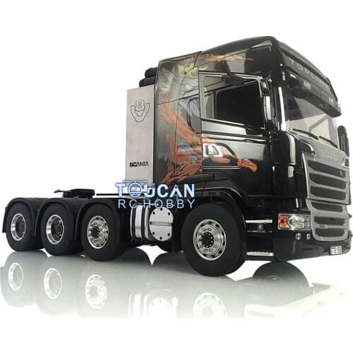 RC 1/14 LESU Metal 8*8 Chassis Sca R730 Tractor Truck Gripen Hercul Cabin THZH0934-SMT3