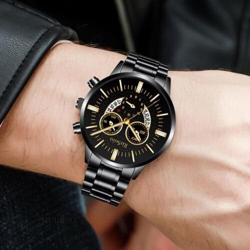 Mens Watch 2020 Top Brand Luxury Luminous Date Clock Sports Watches Men Quartz Casual Wrist Watch Men Clock Relogio Masculino
