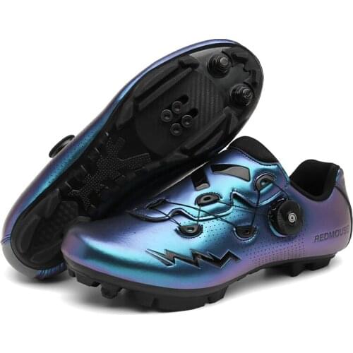 BAIYOULUN MTB Cycling Shoes Men Professional Road Biking Shoes Self-locking Ultralight Bicycle Sneakers Outdoor Mountain