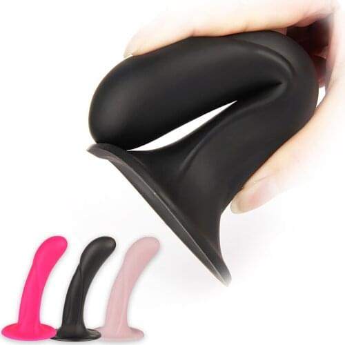 Anal Plug Soft Butt Plug With Powerful Sucker Female Masturbation Tool Anal Toy Prostate Massager Erotic Sex Toys for Couple
