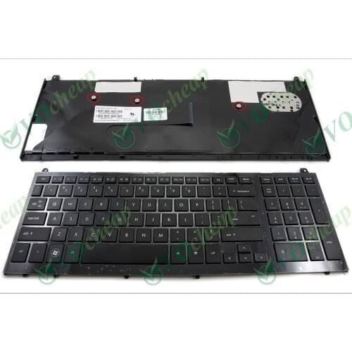 New US Notebook Laptop keyboard for HP ProBook 4520s 4525s Black with frame - MP-09K13US-4420 4423 598691-001 615600-001