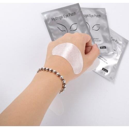 20pair/lot Eyelash Pad Gel Patch Grafting Eyelashes Under Eye Patches for Eyelash Extension Permanent Makeup Tools