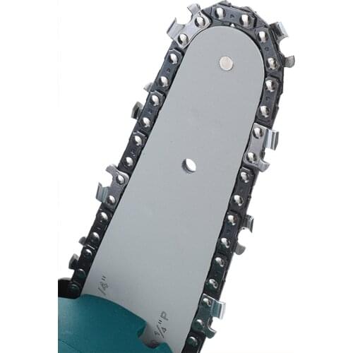 Portable Handheld Chain Saw 4-Inch Cordless Chainsaw for Wood Cutting, Tree Branches Shears Pruning EU Plug