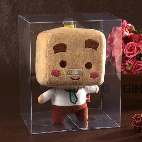 90*90*Wcm Clear Transparent Plastic PVC Box Shape Gifts Box Party Candy Box Cupcake Packaging Wedding Party Favor Supplies